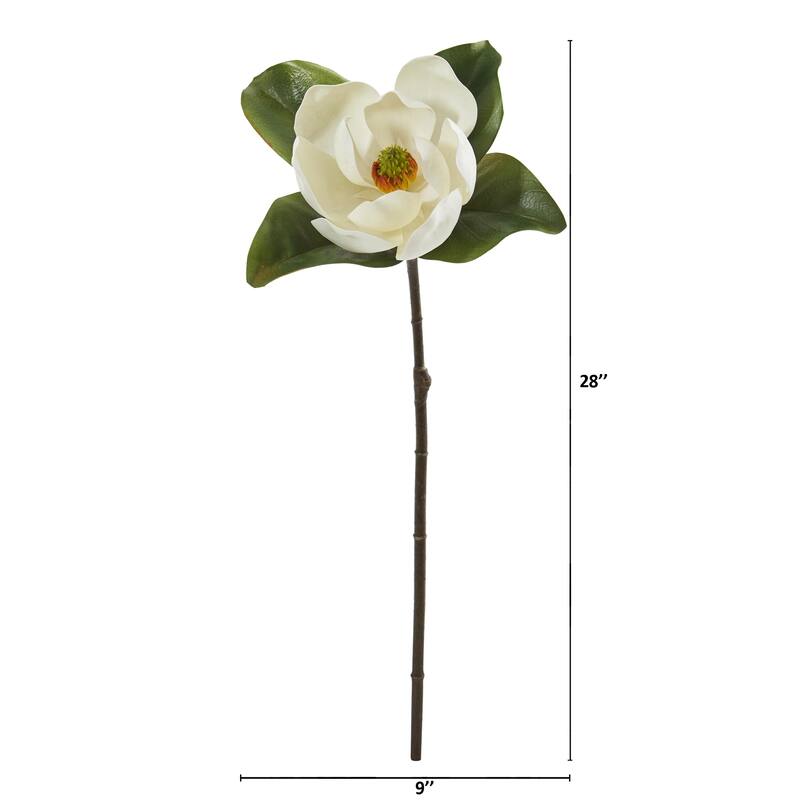 28" Magnolia Artificial Flower (Set of 3) 28 Bed Bath & Beyond